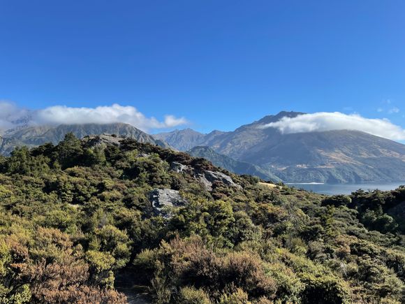 Mountains all around 