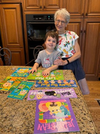 He is just like his aunt, wants to stay busy, busy, busy…