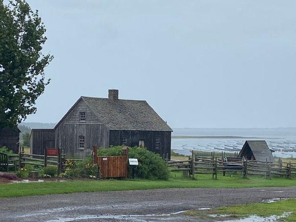 The Doucet House - one of the oldest (or possibly the oldest) structures on PEI