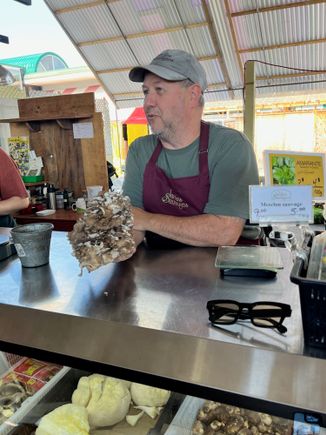 Not sure if this is one of the owners but he had fascinating stories about foraging for wild mushrooms.