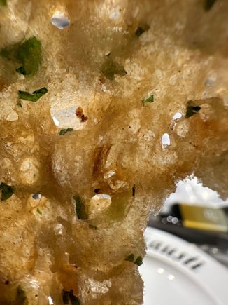 Close-up--look how lacy and delicate.  and not greasy!