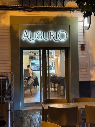 AUGURIO exterior...looks like a great neighborhood to stay in an apartment, or a hotel..