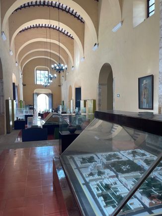 Museo San Roque, was an old monastery, hospital and now a museum.  Small but interesting