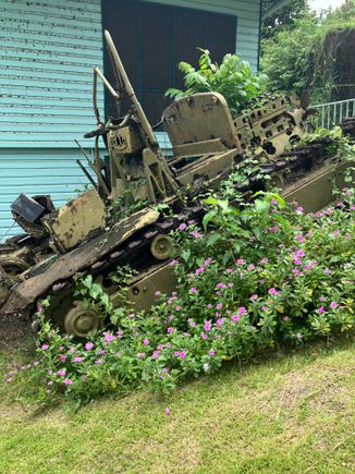 Tank at War relic museum