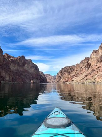 Kayaking on the Colorado River 