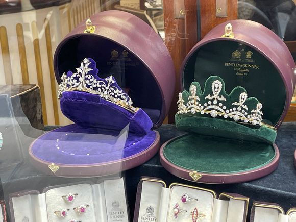 We bought some tiaras for the big ball tonight. I'm sure we will be invited.  We kept the receipts, right?