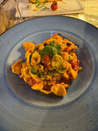 Ed's pasta with lake fish