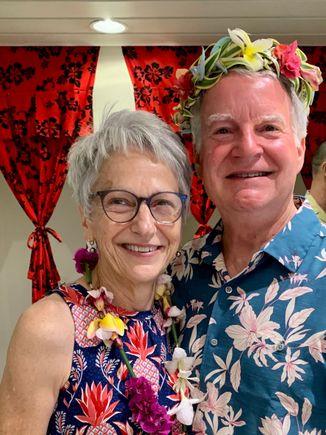 Polynesia night on the ship