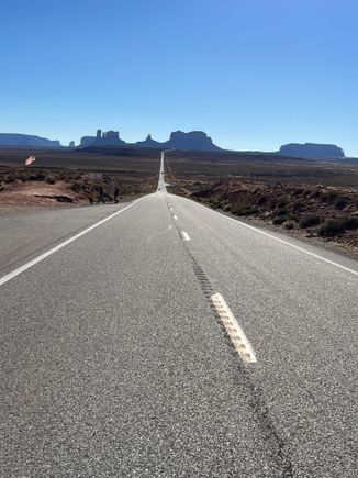 Forrest Gump Point. This is where he stops running. I never started.
