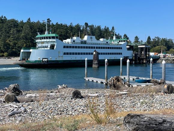 Docked at Ft. Casey. As you get off the ferry you can go to the left and there is a nice camping area. If you go to the right there is a marina where this shot was taken.