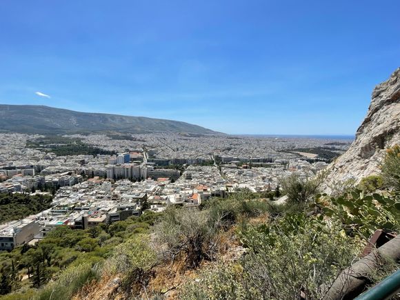 A view from the walk up