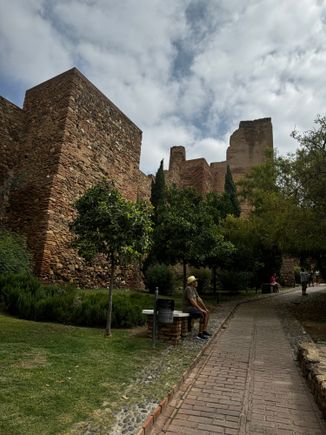 Walking the Alcazaba