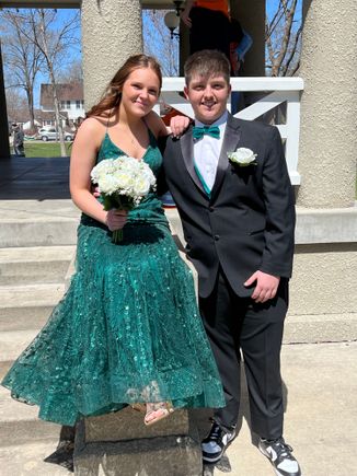 They grow up so fast. He does not even look like a hoodlum anymore.