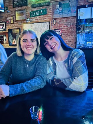 Kate and my niece, Mady.