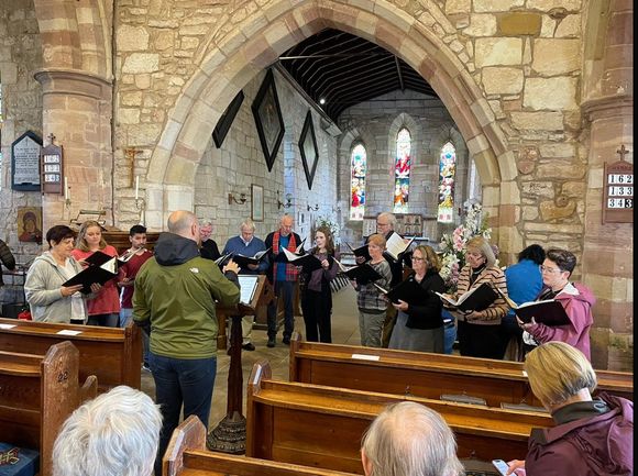 Rehearsal at St. Margaret’s