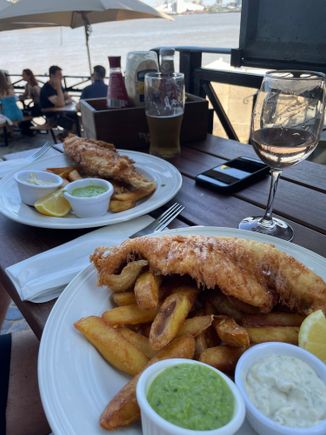 Trafalgar tavern fish and chips 