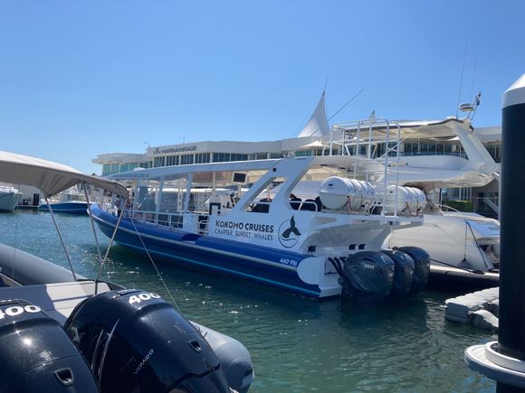 This is the boat - Kokomo cruises