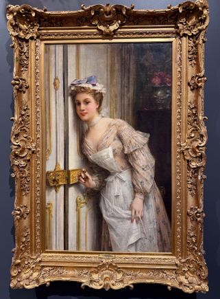 What’s she hearing???