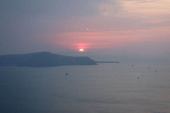 Sunset from Fira