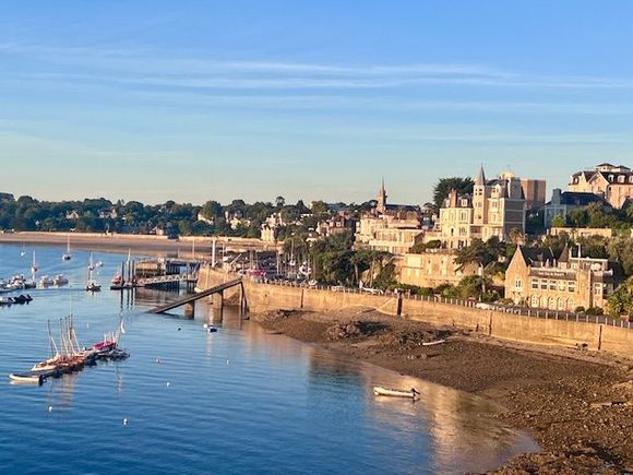 Morning view from room at Castelbrac