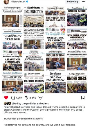 Should be in jail not in the Oval Office. 