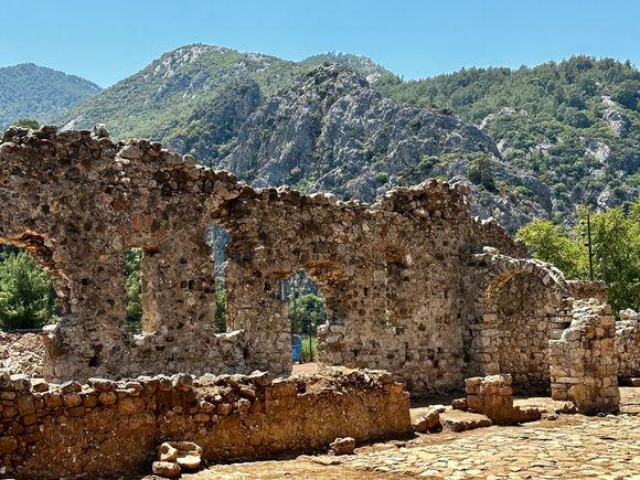 This was a pirate stronghold before the Romans conquered it