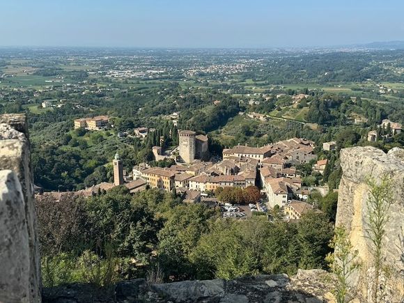 View of Asolo from La Rocca