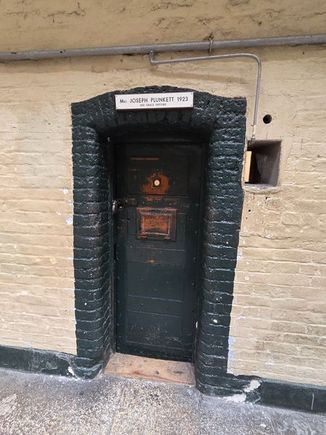 Joseph Pluckett's cell