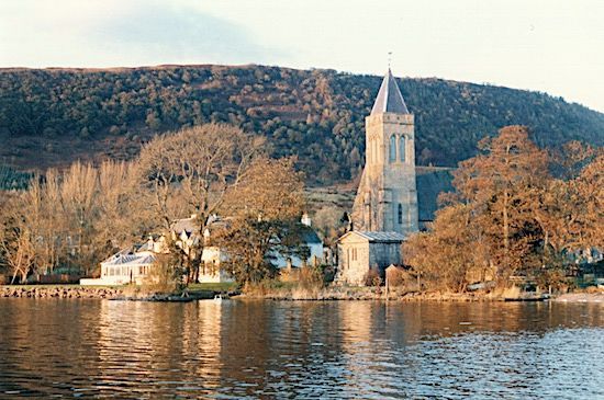 Lake of Menteith & the Lake Hotel (my parent's favorite hotel in Scotland)