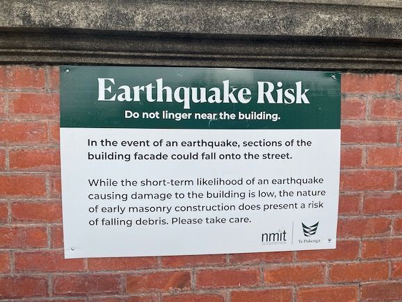 Not all buildings are earthquake prone