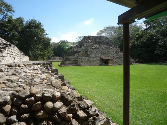 El Puente, an ancient site about 35 miles north-east of Copan.
