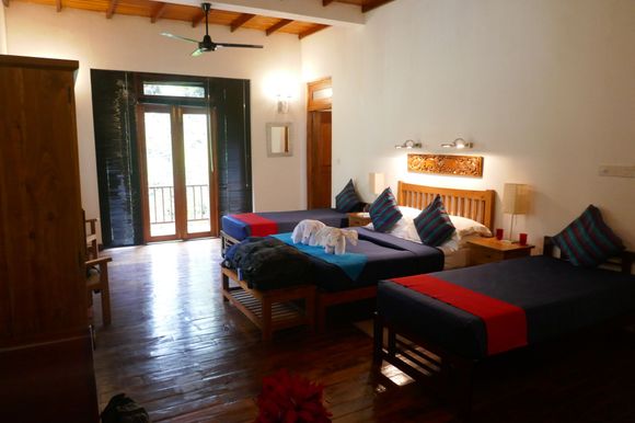 A very spacious bedroom!