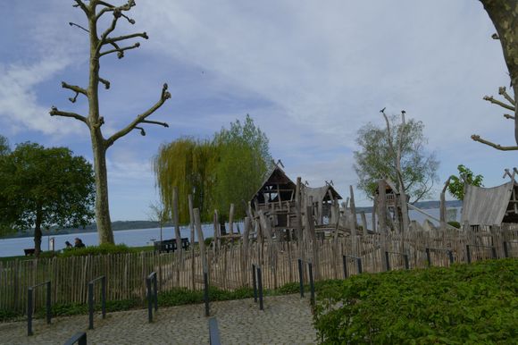 There was a small child's play park just beside the museum