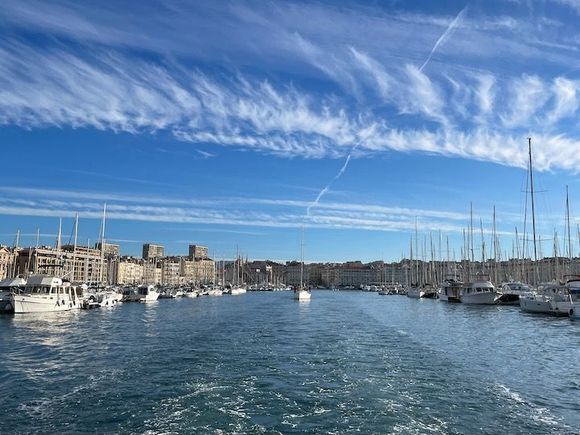 Sailing out (more on that later)