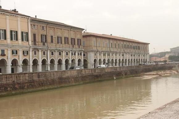 Old center from the other side of the river