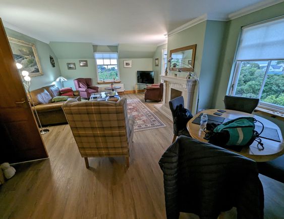 Our home for the next few days; so much space!