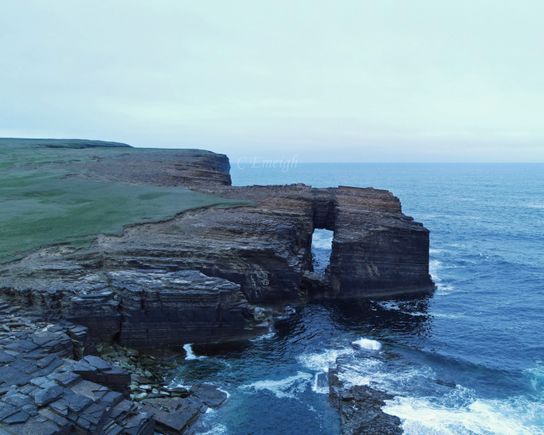 Nearby cliffs