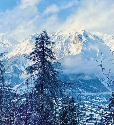 
The view from a friend's chalet near Nendaz. 