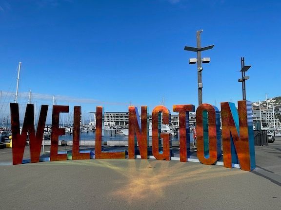 Waterfront (we forgot to have someone stand in where the "I" belongs)