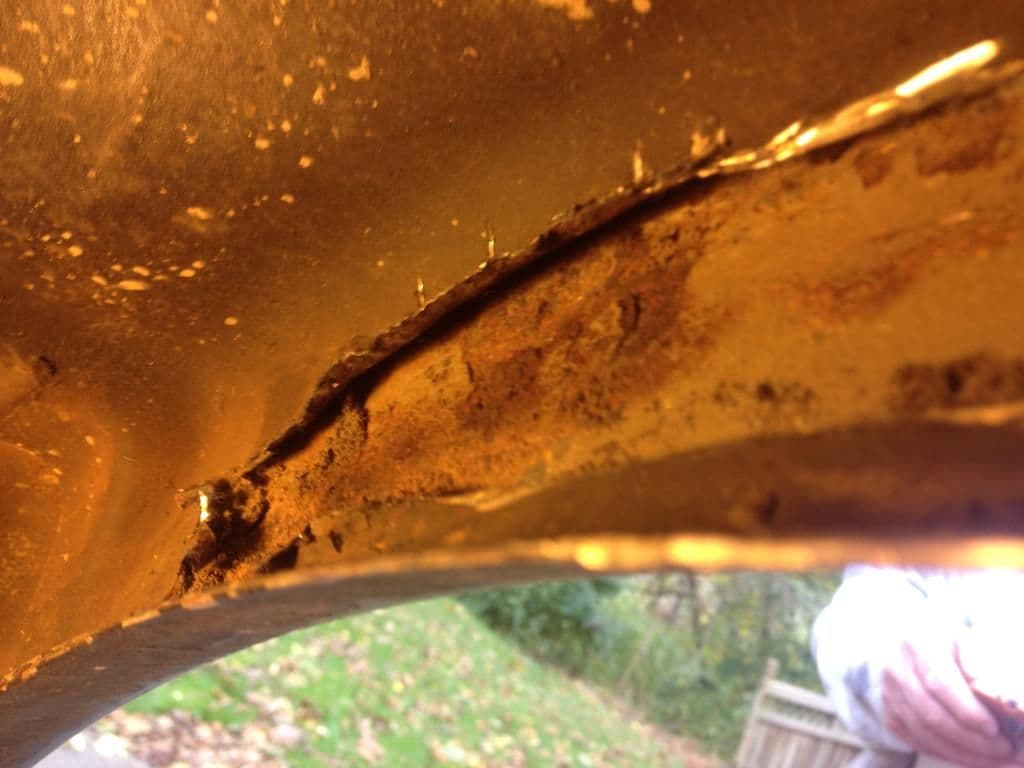 Ford truck fender rust #9
