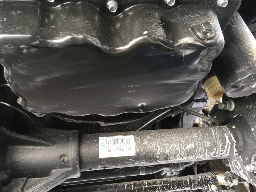 Oil Pan Dent Ford Truck Enthusiasts Forums