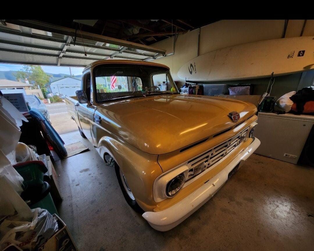 1964 Ford F-100 - Super Clean 1964 F100 with 223 straight 6 - Driver, NOT a project! Taking offers - Used - VIN F10JR540657 - 42,918 Miles - 6 cyl - 2WD - Manual - Truck - Other - San Marcos, CA 92078, United States