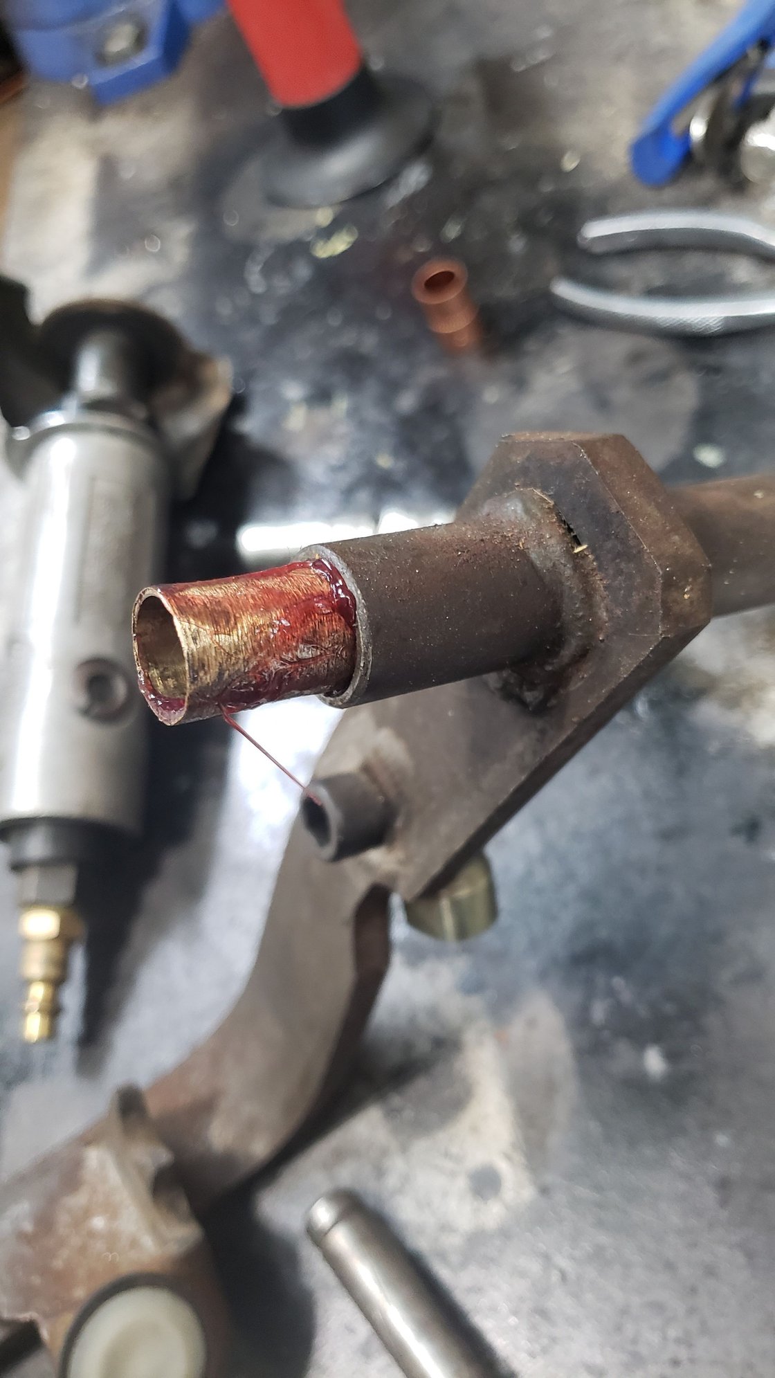 F250 ZF6 Clutch pedal bushing mod (Lots of pictures) Ford Truck