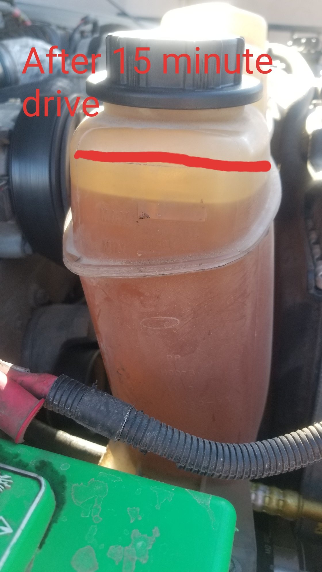 Coolant level too high? 2003 7.3 Ford Truck Enthusiasts Forums
