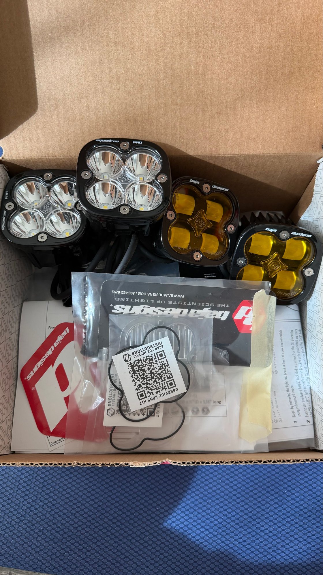 Lights - Baja Designs Squadron Pro Dual Fog Pocket Light Kit - complete set, never installed (SoCal location) - New - 2023 to 2027 Ford F-250 Super Duty - 2023 to 2027 Ford F-350 Super Duty - 2023 to 2027 Ford F-250 - 2023 to 2027 Ford F-350 - Buena Park, CA 90623, United States