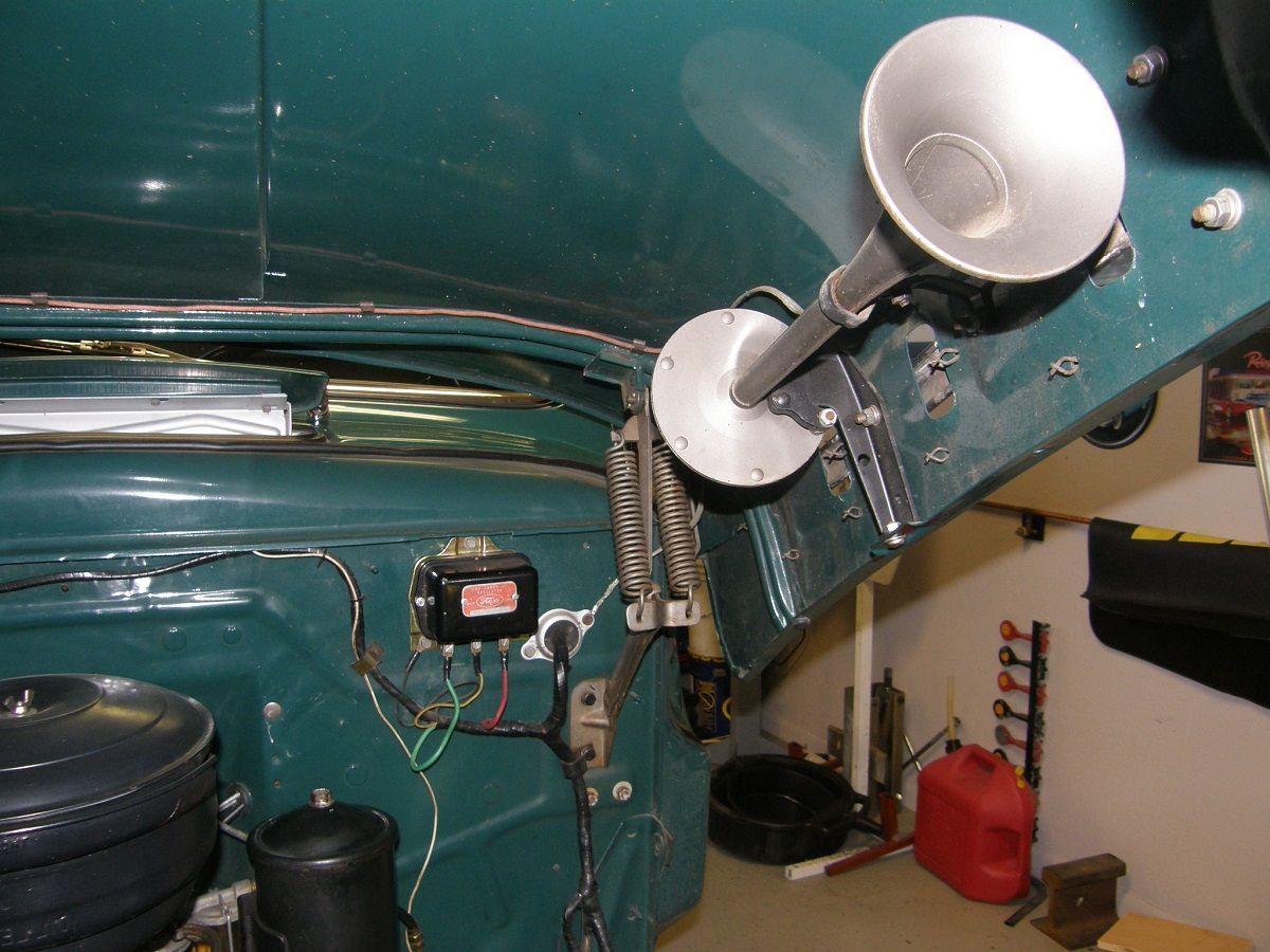 51 5 Star horn mounting Ford Truck Enthusiasts Forums