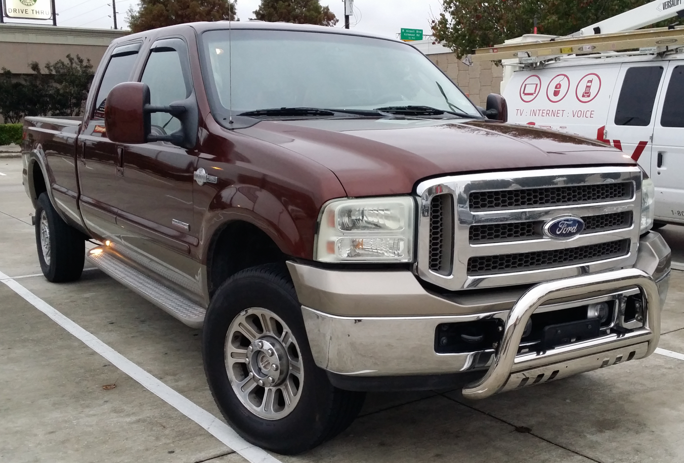 Ford f350 diesel will not start after wreck #2