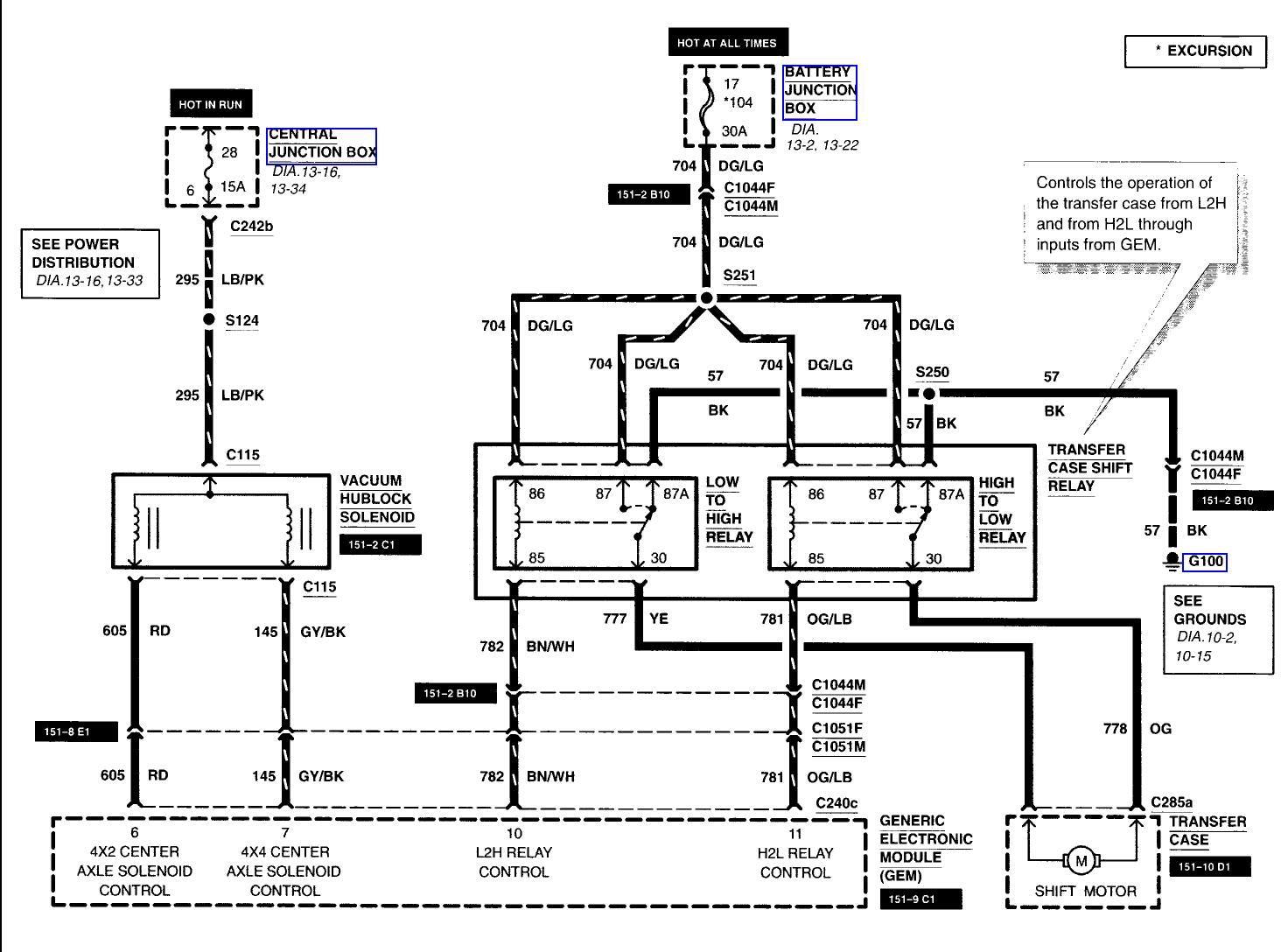 can someone please tell me where the ESOF relays are on a 1999 F250 SD