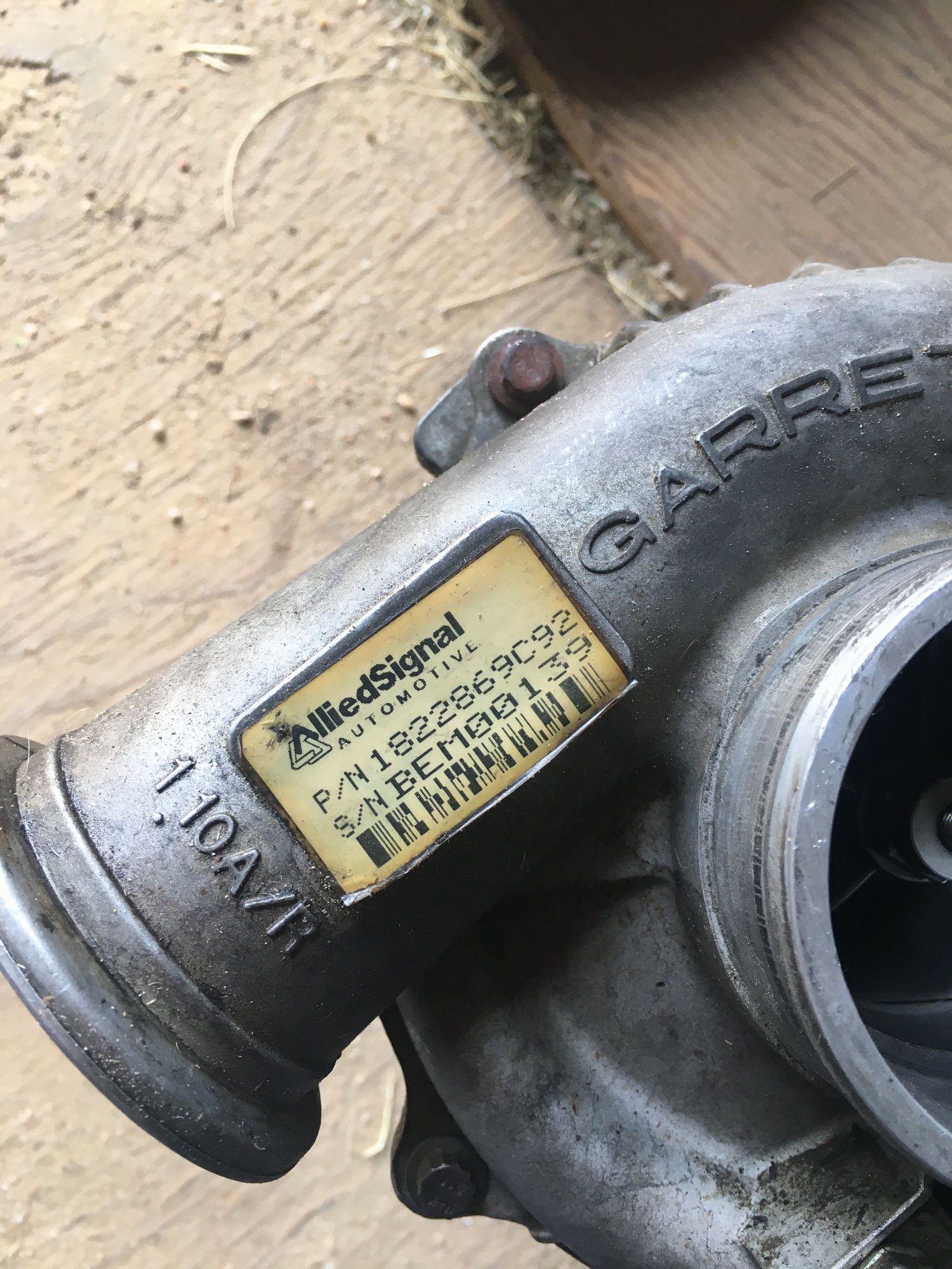 Engine - Intake/Fuel - Garrett TP38 rebuilt w/ intake boot - Used - 1994 to 1997 Ford F-350 - Olney Springs, CO 81062, United States
