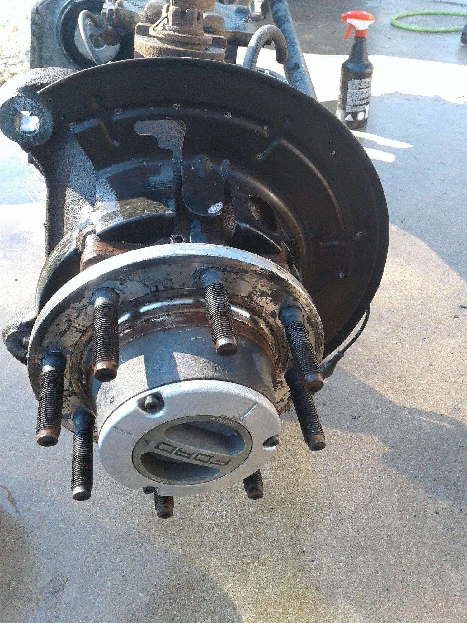 '07 axles under the '01 Excursion Conversion Thread Page 6 Ford